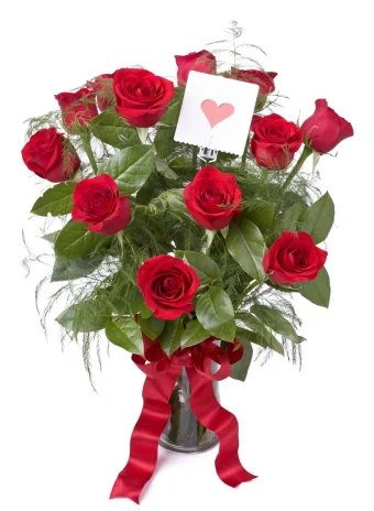 Our timeless bouquet of A Dozen Red Roses is a radiant and heartwarming arrangement that suits just about any occasion- especially Anniversary & Birthday Celebrations. Country Charm Floral and Gifts provides same day delivery 7 days a week with the best quality flowers you'll find! Order flower delivery directly to any address within LaPorte County and New Carlisle, Indiana.