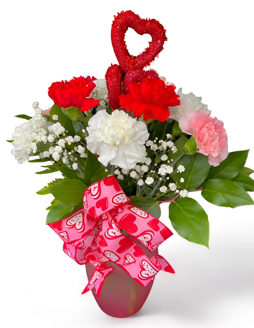 Heartfelt Carnations | One of the Most Popular Flowers to Send to Your Loved One to Celebrate any Special Day. Order a Heartfelt Carnations Bouquet from Our 2024 Selection Leaving Her Speechless! For the Best Quality Bouquets Near You, Choose Country Charm Floral & Gifts, Your Local Florist Shop in Rolling Prairie, Indiana. Delivering 7 Days a Week to New Carlisle & All Homes and Businesses in LaPorte County, Indiana.