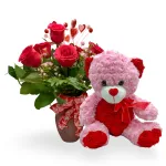 Roses and Teddy