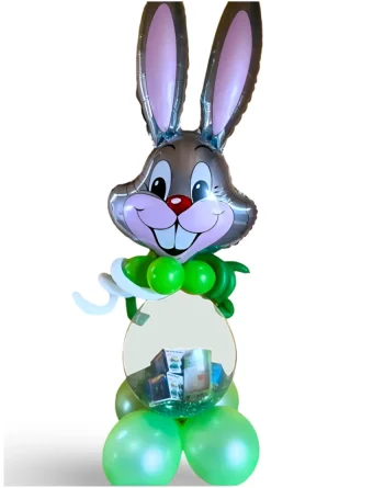 Boys Easter Balloon | Fun ideas for Easter Baskets in 2024, Bunny Balloon Stuffed with Goodies, Candies, and Small Toys! If you're looking for Easter Basket Ideas or Easter Egg Hunt Prizes for toddlers & kids, our Baby Boy Easter Balloon is perfect and it's already made to order! Hand crafted by Country Charm Floral & Gifts in LaPorte County, IN. Make Easter unforgettable this Easter 2024 with this Easter Bunny Balloon- a creative Easter Basket idea for toddlers & kids, and contains an adorable, soft stuffed Easter Bunny, Easter themed chocolates & candy! You can even request your own personal items be added inside. Same day delivery throughout LaPorte County & New Carlisle, IN and New Buffalo, MI. Have these Easter Bunny Balloons delivered directly to Churches, Homes, Parties, Hospitals and Schools!