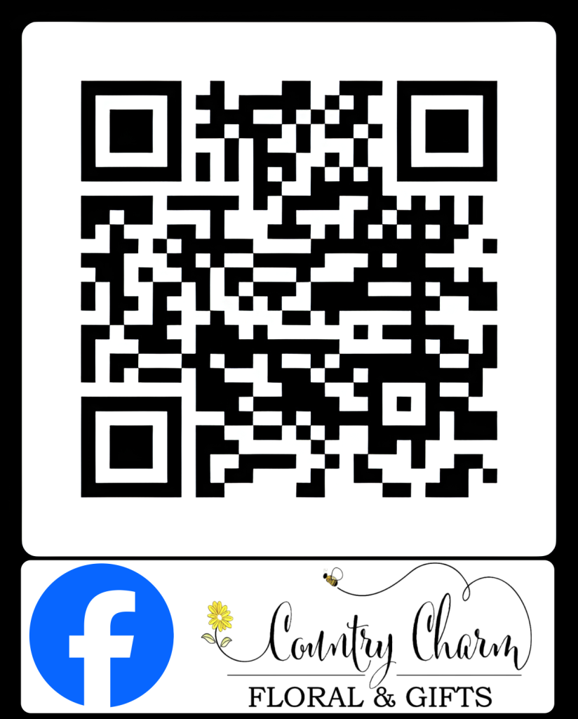 follow country charm floral and gifts on facebook to see our latest floral creations and designs, updated almost every day! Always support your local small businesses to help them thrive and provide the best services to the local community!